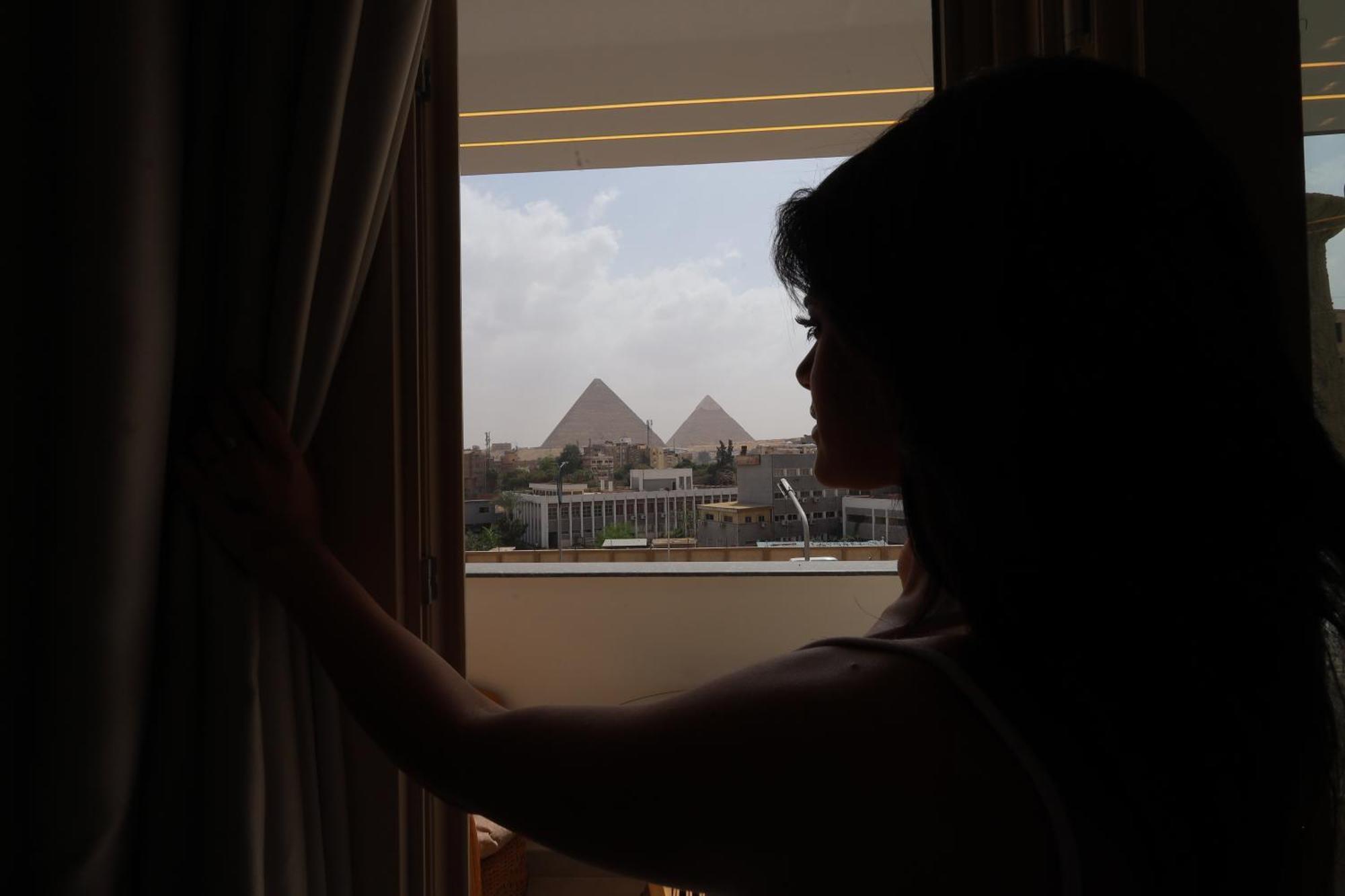 The Muse Pyramids Inn Kafret el-Gabal Exterior photo