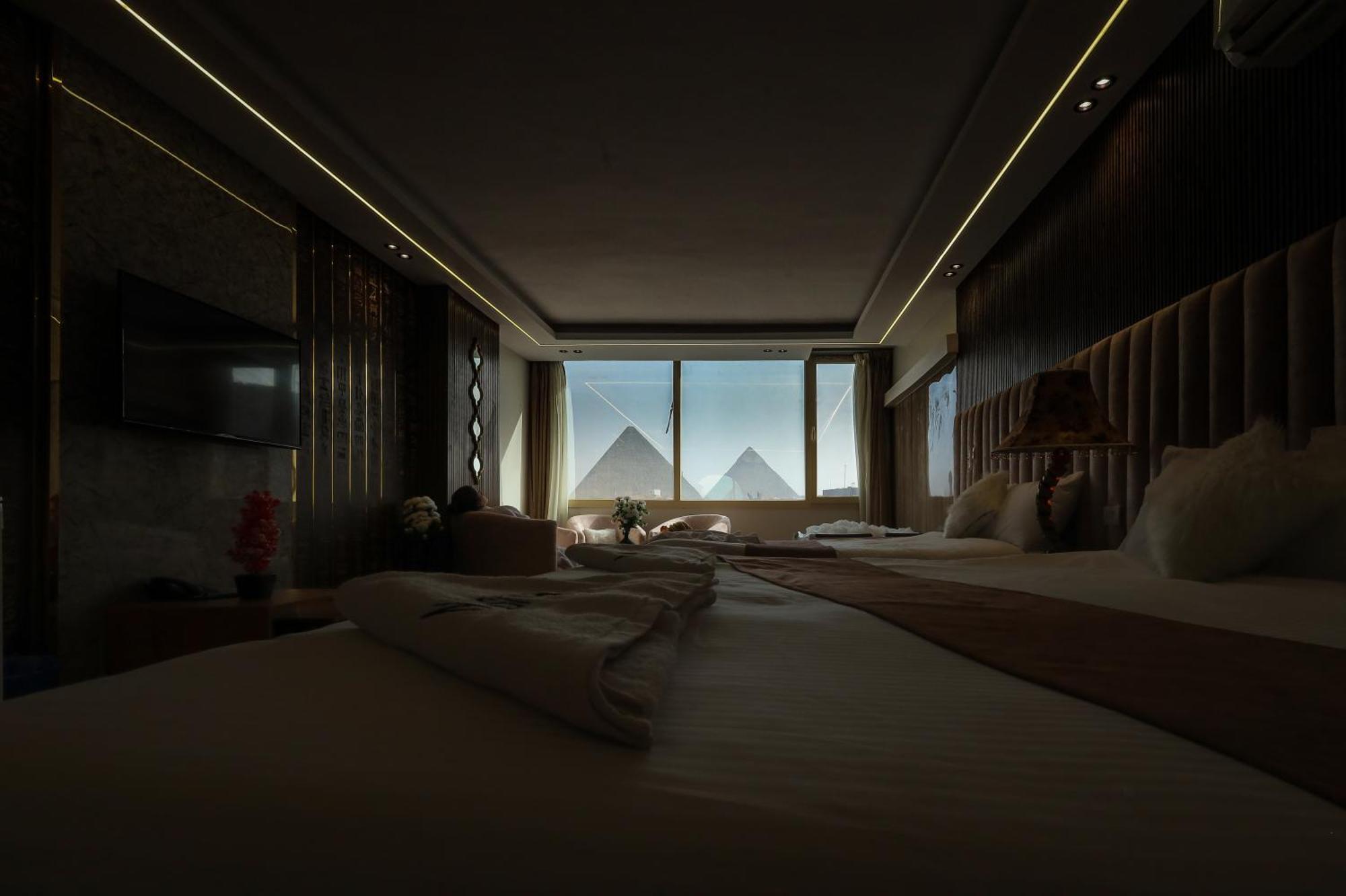 The Muse Pyramids Inn Kafret el-Gabal Exterior photo