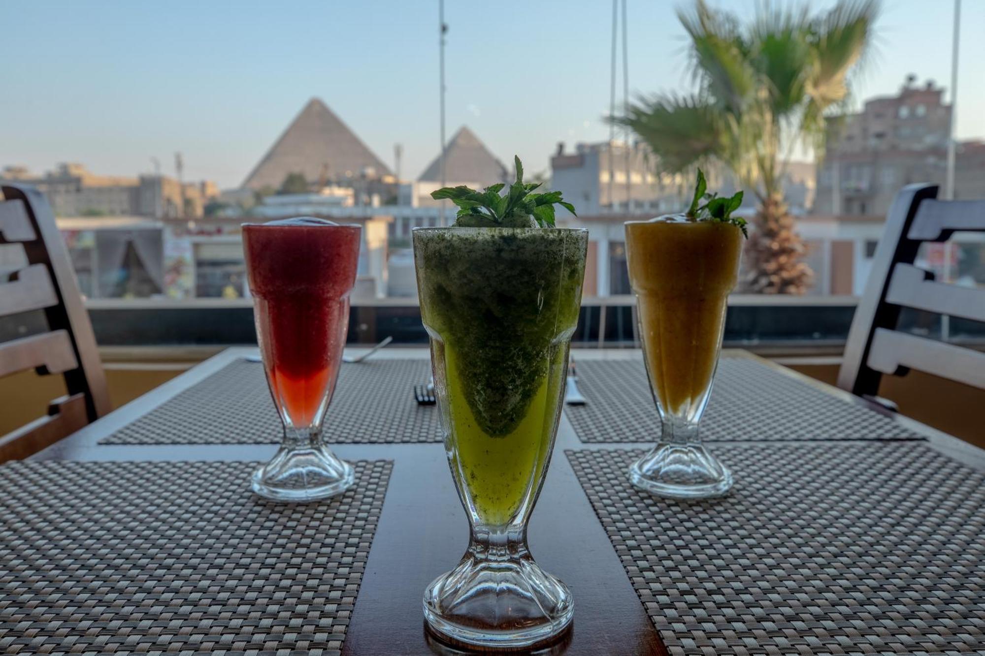 The Muse Pyramids Inn Kafret el-Gabal Exterior photo
